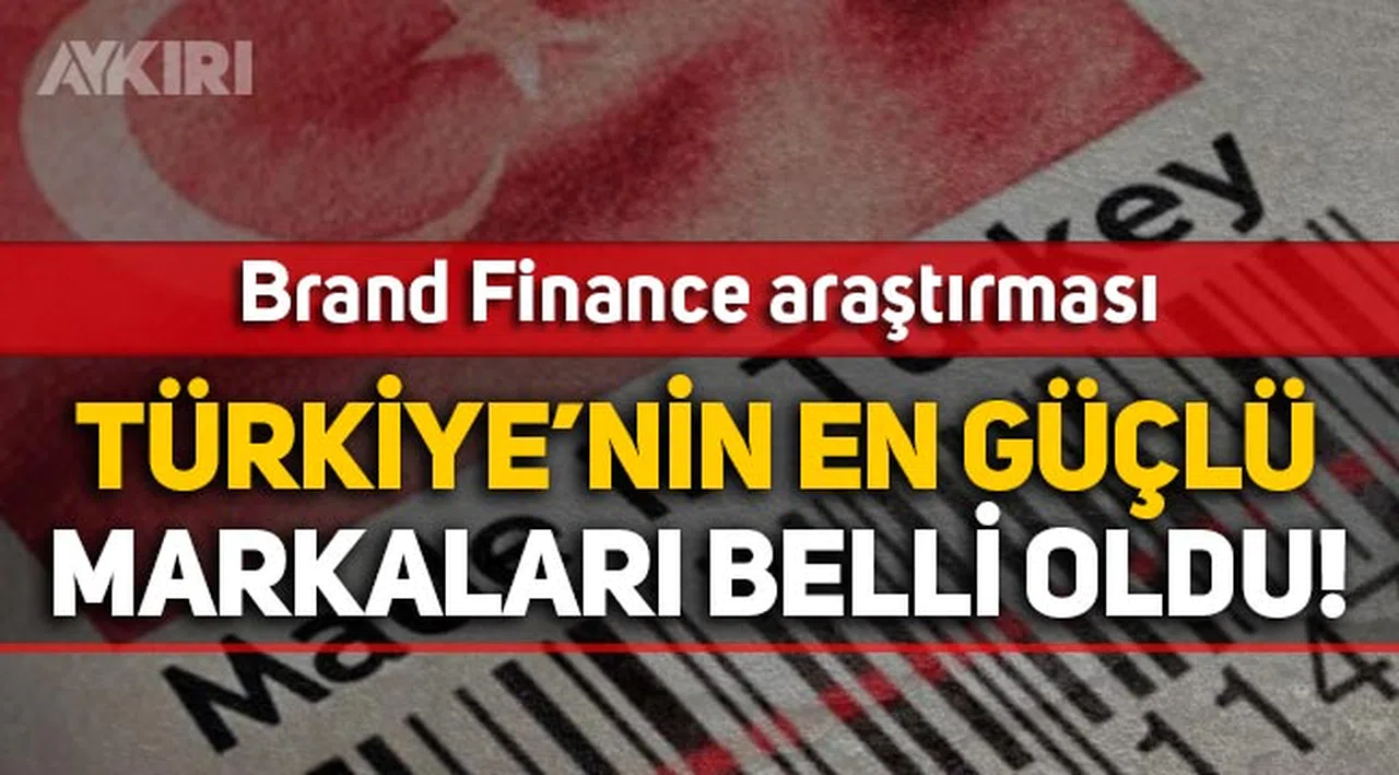 Brand Finance, Türkiye'nin en değerli 10 markasını açıkladı: Bankalar çoğunluk!