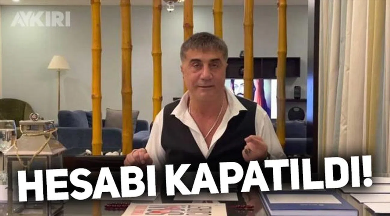 Sedat Peker'in Instagram hesabı kapatıldı