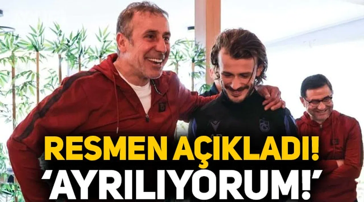 Trabzonspor’da ayrılık! Instagram hesabından duyurdu, Abdülkadir Parmak İstanbul yolcusu