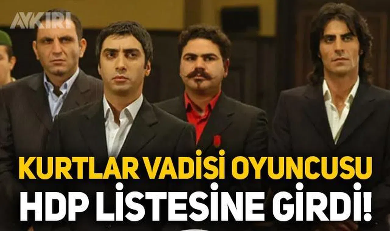 Kurtlar Vadisi'nde Eren Eylül karakterini canlandırmıştı: Kerem Fırtına HDP'nin listesine girdi