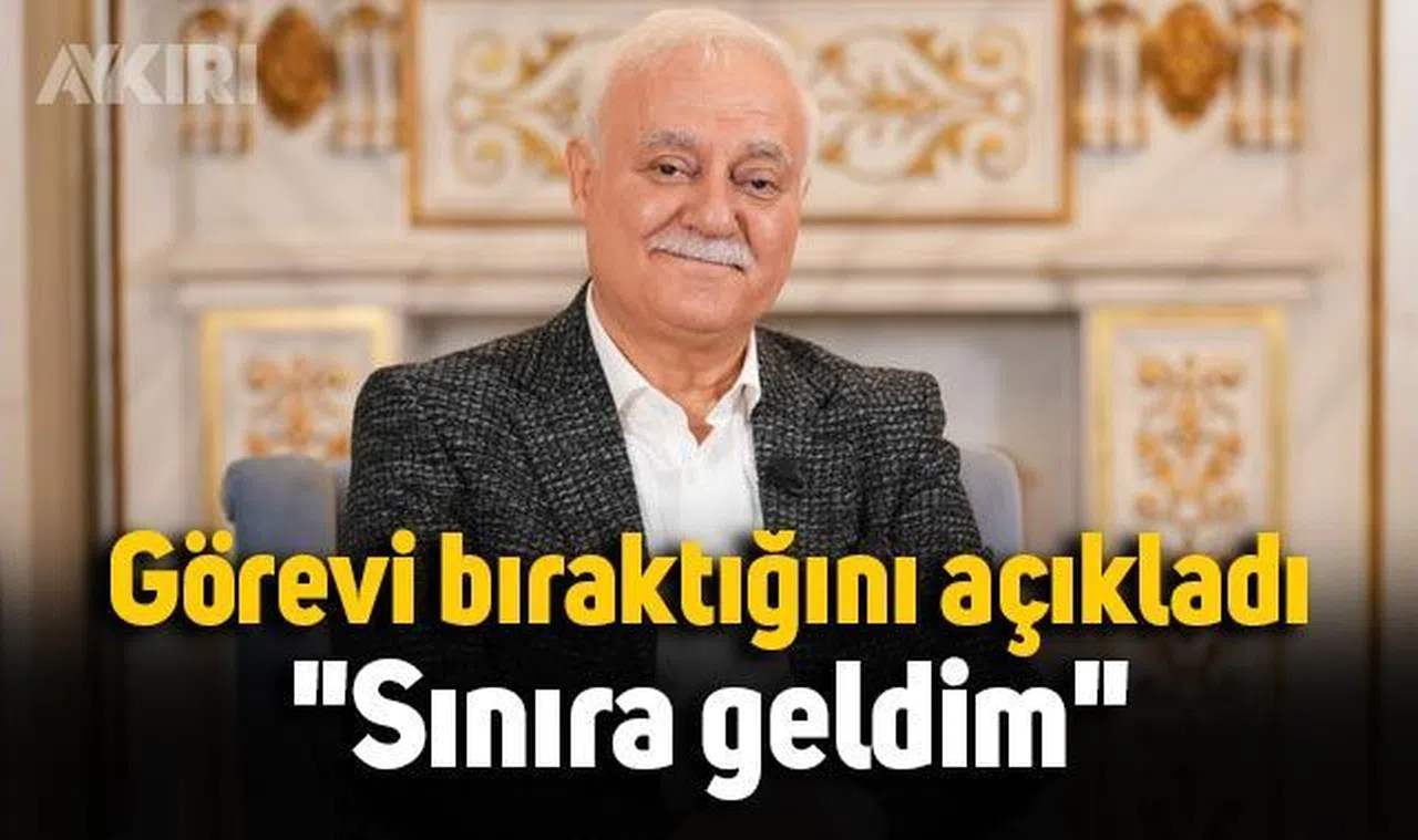 Nihat Hatipoğlu görevi bıraktığını açıkladı: Sınıra geldim