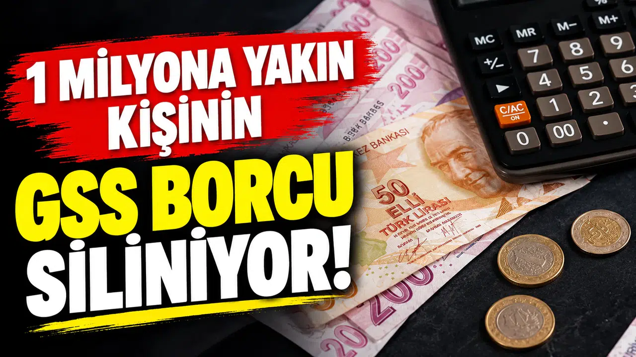 1 milyona yakın kişinin GSS borcu silinecek: Teklif Meclis'te!