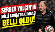 Sergen Yalçın'ın milli takımdan alacağı maaş belli oldu!
