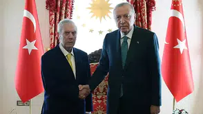 Cumhurbaşkanı Erdoğan 4 büyük kulübün başkanıyla görüştü