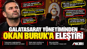 Galatasaray yönetiminden Okan Buruk'a eleştiri: "Sıkıldık artık"