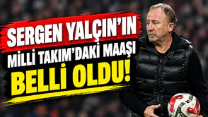 Sergen Yalçın'ın milli takımdan alacağı maaş belli oldu!