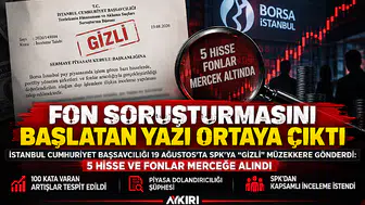 Fon soruşturmasını başlatan yazı ortaya çıktı