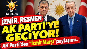 AK Parti'den sosyal medyayı sallayan 'İzmir' paylaşımı