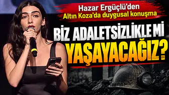 Hazar Ergüçlü: Biz adaletsizlikle mi yaşayacağız?