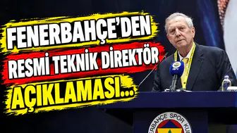 Fenerbahçe'den resmi teknik direktör açıklaması geldi!