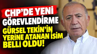 CHP'de Yeni Atama: Gürsel Tekin'in Yerine Geçen İsim Belli Oldu!