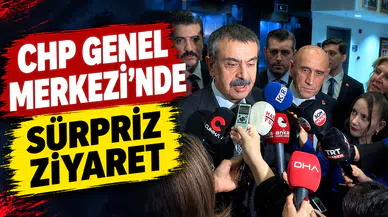 CHP Genel Merkezi'nde sürpriz ziyaret!