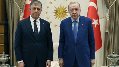 Beştepe'de sürpriz gelişme! Cumhurbaşkanı Erdoğan'la Cemil Tugay Beştepe'de görüştü