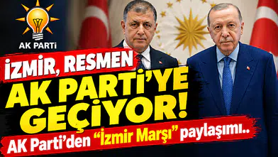 AK Parti'den sosyal medyayı sallayan 'İzmir' paylaşımı