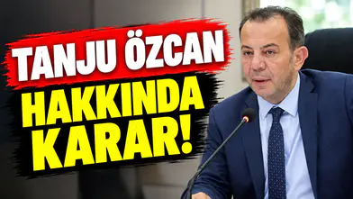 Tanju Özcan'ın cezası belli oldu!