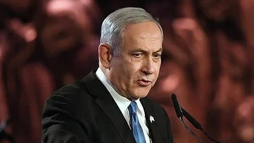 BM Genel Kurulu'nda konuşma yapan Netanyahu'ya şok tepki