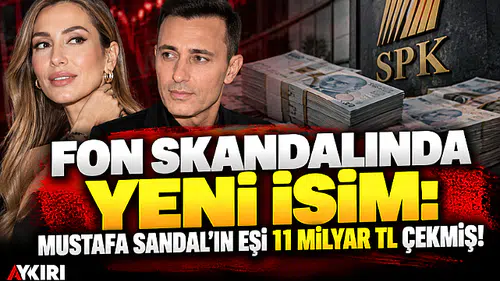 Mustafa Sandal’ın eşi 11 milyar TL çekmiş!