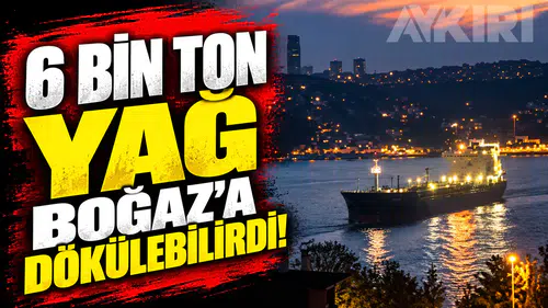 İstanbul Boğazı'nda facianın eşiğinden dönüldü