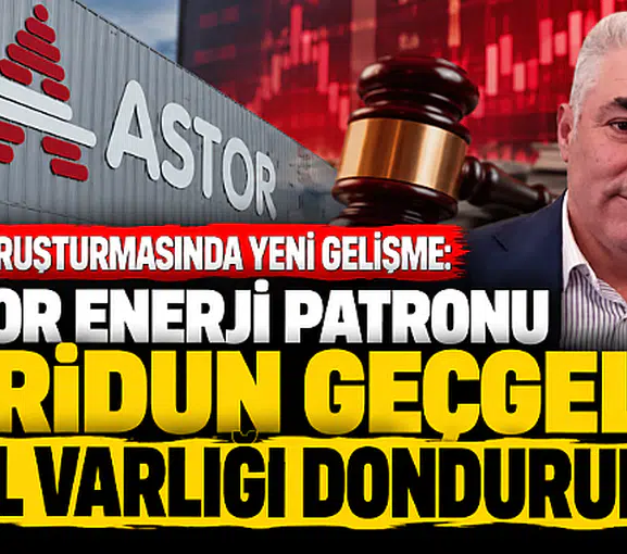 Feridun Geçgel'in mal varlığı donduruldu