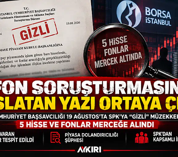 Fon soruşturmasını başlatan yazı ortaya çıktı