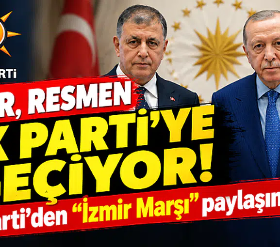 AK Parti'den sosyal medyayı sallayan 'İzmir' paylaşımı