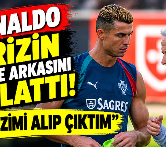 Ronaldo krizin perde arkasını anlattı: Valizimi alıp çıktım