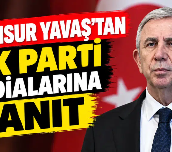 Mansur Yavaş'ın AK Parti'ye geçeceği iddialarıyla ilgili açıklama!