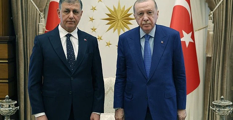 Beştepe'de sürpriz gelişme! Cumhurbaşkanı Erdoğan'la Cemil Tugay Beştepe'de görüştü