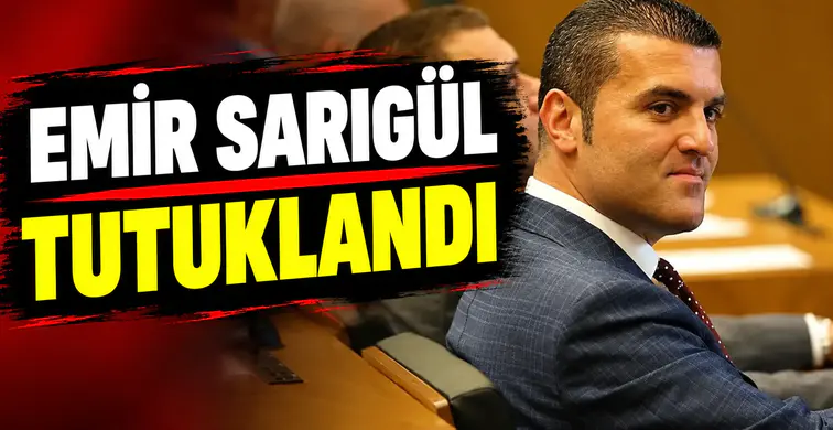 Mustafa Sarıgül'ün oğlu Emir Sarıgül tutuklandı
