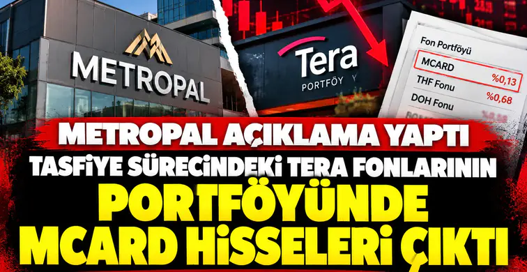Tasfiye sürecindeki Tera fonlarının portföyünde MCARD hisseleri çıktı