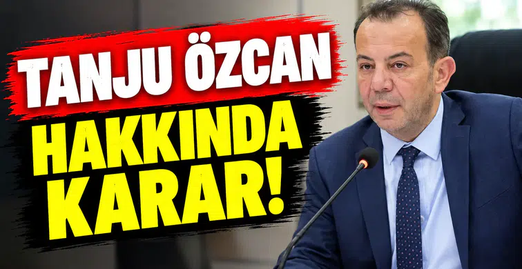 Tanju Özcan'ın cezası belli oldu!