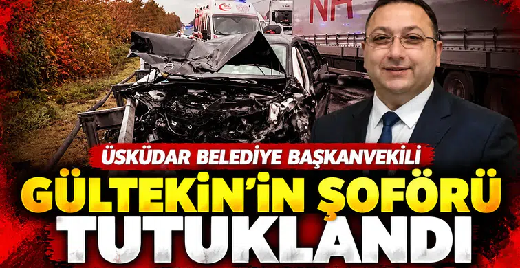 Dündar Ziya Gültekin'in makam şoförü tutuklandı