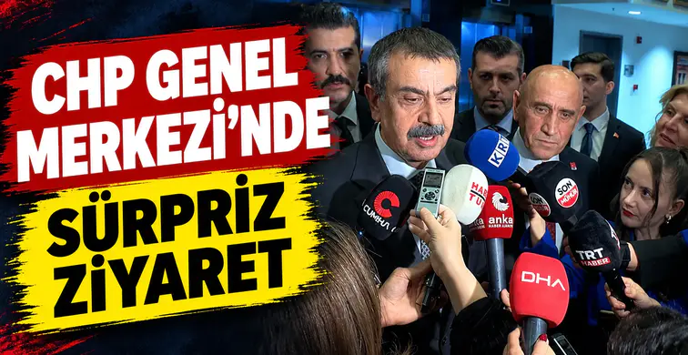 CHP Genel Merkezi'nde sürpriz ziyaret!