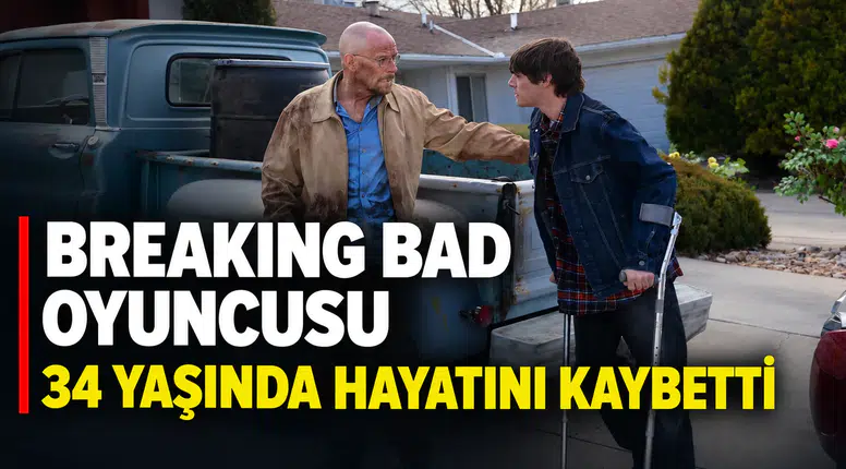Breaking Bad yıldızı RJ Mitte 34 yaşında hayatını kaybetti