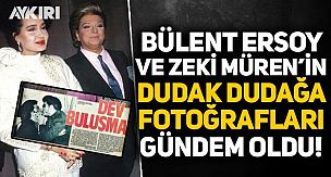 Bülent Ersoy ve Zeki Müren'in dudak dudağa fotoğrafları gündem oldu!