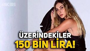 Şeyma Subaşı'nın üzerindekilerin değeri 150 bin lira