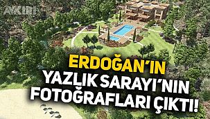 Erdoğan'ın Marmaris'e yaptırdığı Yazlık Sarayı'nın fotoğrafları ortaya çıktı!
