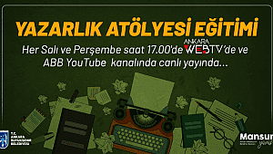 ABB WEB TV'de yazarlık eğitimi başlıyor