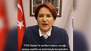 Akşener'den Fox TV açıklaması