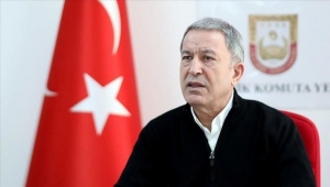 Bakan Akar, Tunuslu mevkidaşı ile görüştü