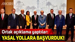 CHP'li belediyelerden ortak deklarasyon 