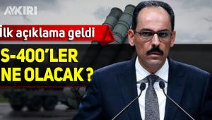 İbrahim Kalın'dan S-400 açıklaması