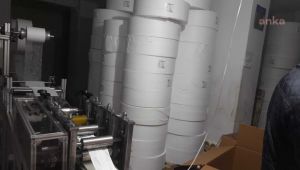 Kaçak maske üreticilerine operasyon