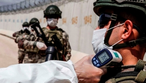 Sınır hattında virüs nöbeti