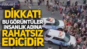ABD'de polis şiddeti: İnsanlık için rahatsız edici görüntüler!