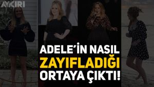 Adele'in nasıl zayıfladığı ortaya çıktı