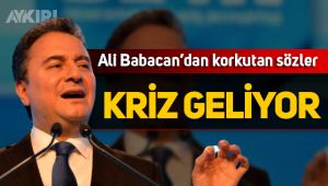 Ali Babacan: 