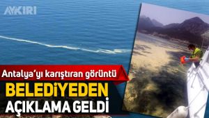 Antalya'yı karıştıran görüntüler