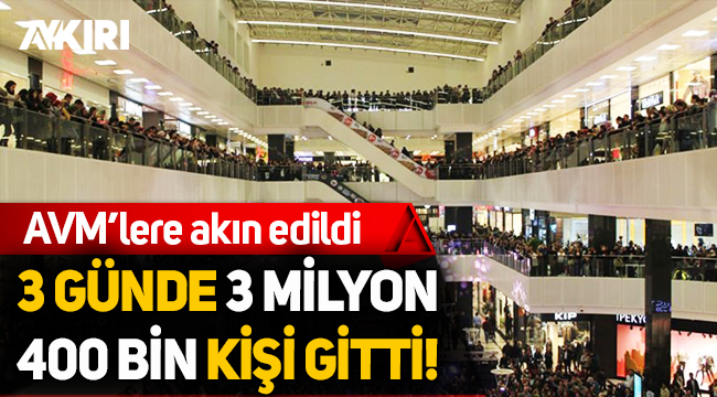 AVM'lere akın ettik!