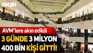 AVM'lere akın ettik!